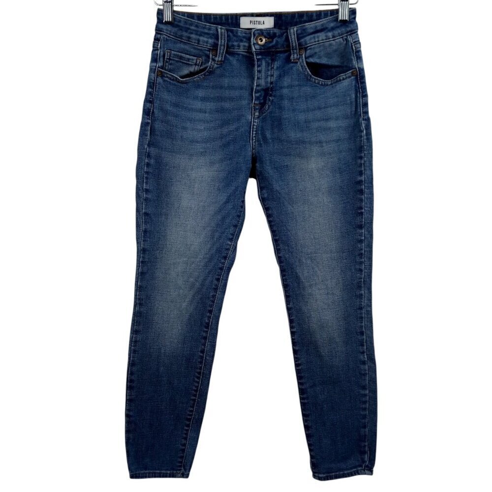 Pistola Revolve High Rise Stretch Ankle Skinny Jeans Size 27 x 26 5 Pocket